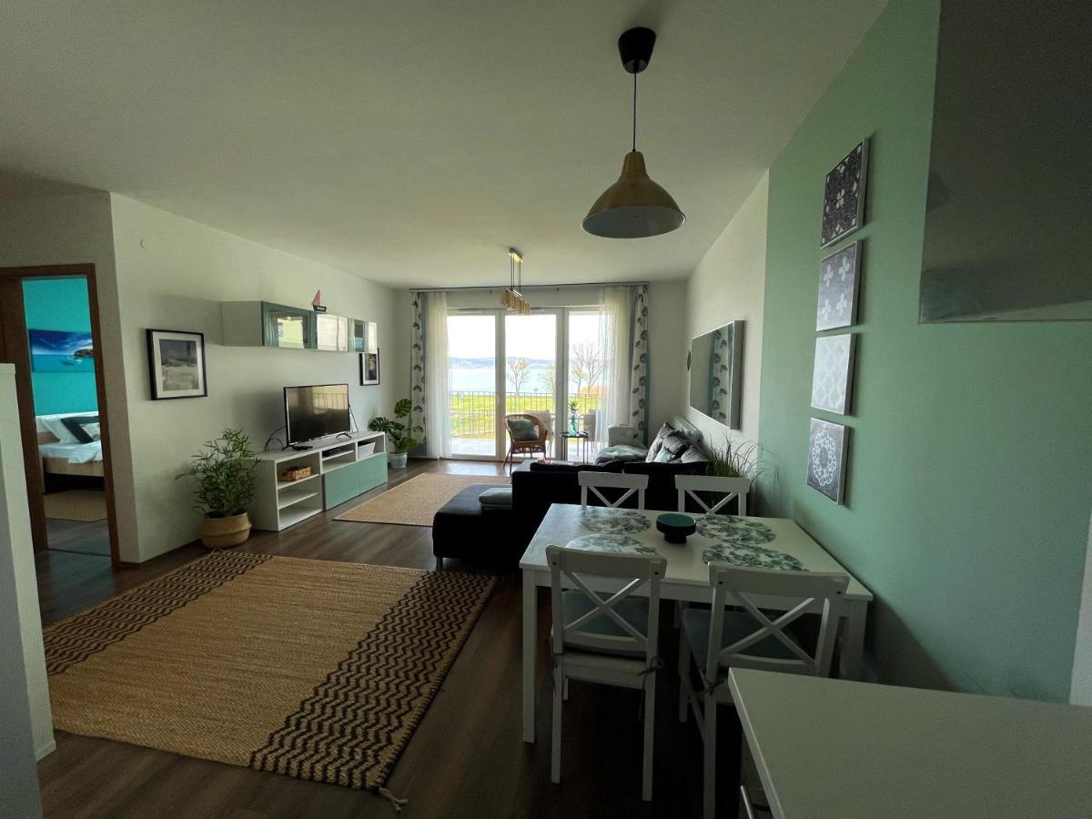 Vizpart Honved Apartman Balatonlelle Exteriör bild